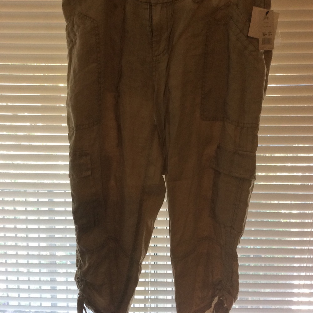 Joie  Delaney crop linen pants